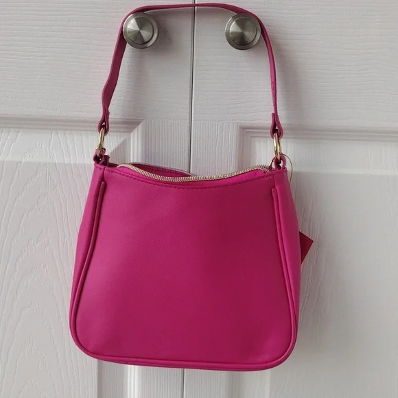 Juicy Couture Hot Pink Chain Shoulder Bag - Picture 11 of 16